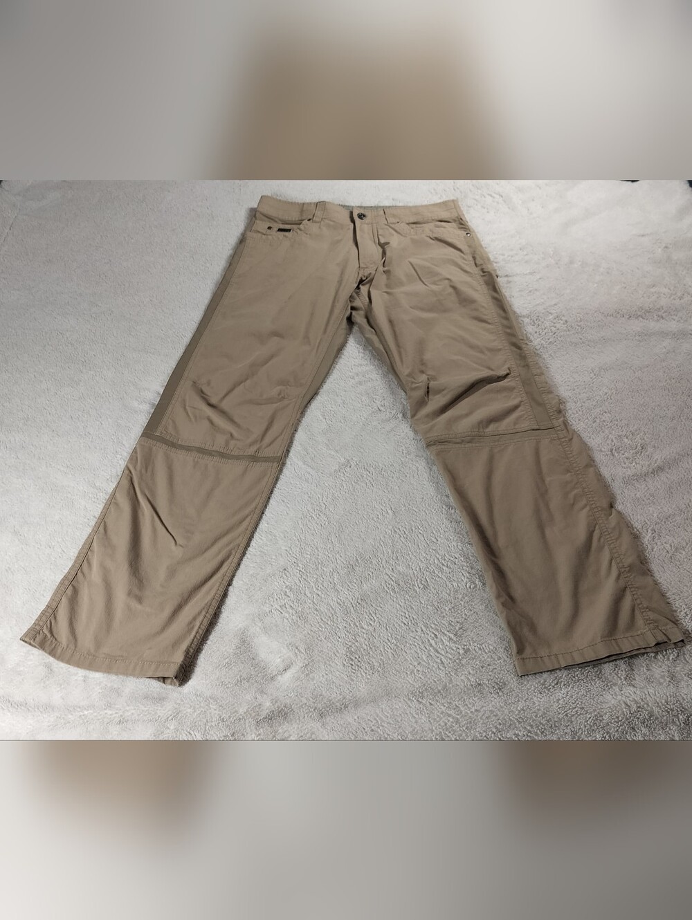 Kuhl men's beige tan radikl pants outdoors climbing hike 32x32 Pre-owned